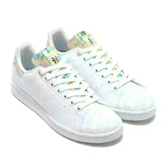 Adidas X Disney Stan Smith Bambi Sneakers Originals Shoes 10 NIB Womens - Picture 2 of 7